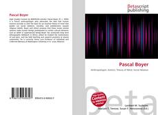 Bookcover of Pascal Boyer