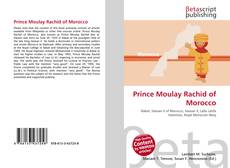 Buchcover von Prince Moulay Rachid of Morocco