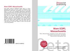 Capa do livro de Ware (CDP), Massachusetts 