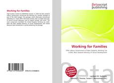 Bookcover of Working for Families