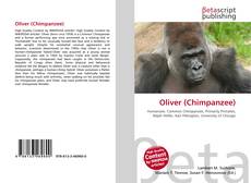 Capa do livro de Oliver (Chimpanzee) 