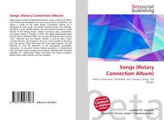 Songs (Rotary Connection Album)的封面