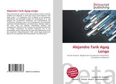Capa do livro de Alejandro Tarik Agag Longo 