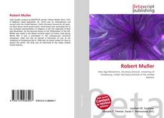 Bookcover of Robert Muller