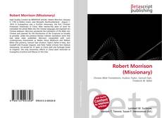 Robert Morrison (Missionary) kitap kapağı