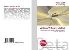 Couverture de Victoria Williams (Actor)
