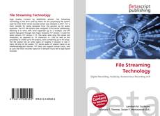 Capa do livro de File Streaming Technology 