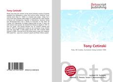 Bookcover of Tony Cetinski