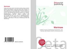 Bookcover of Warinsee