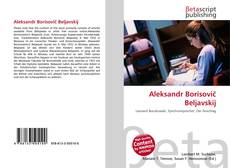 Aleksandr Borisovič Beljavskij的封面