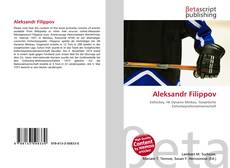 Aleksandr Filippov的封面