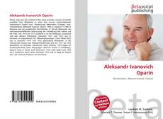 Capa do livro de Aleksandr Ivanovich Oparin 