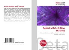 Capa do livro de Robert Mitchell (New Zealand) 