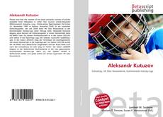 Capa do livro de Aleksandr Kutuzov 