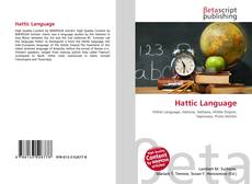 Hattic Language kitap kapağı