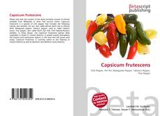 Bookcover of Capsicum frutescens