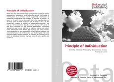 Portada del libro de Principle of Individuation
