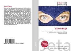 Bookcover of Said Bahaji