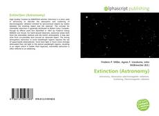 Couverture de Extinction (Astronomy)