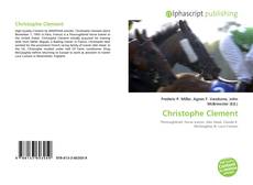 Buchcover von Christophe Clement