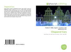 Bookcover of Chaparral Cars