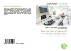 Bookcover of Balance (advertisement)