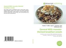 Bookcover of General Mills monster-themed breakfast cereals