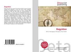 Bagyidaw kitap kapağı