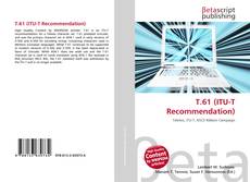 Bookcover of T.61 (ITU-T Recommendation)