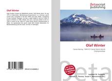 Buchcover von Olaf Winter