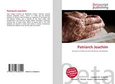 Patriarch Joachim kitap kapağı