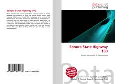 Sonora State Highway 100 kitap kapağı