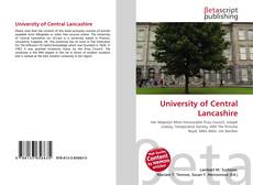 Couverture de University of Central Lancashire