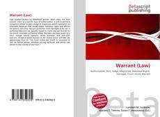 Bookcover of Warrant (Law)