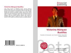 Bookcover of Victorino Márquez Bustillos