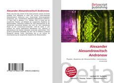 Alexander Alexandrowitsch Andronow kitap kapağı