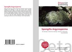 Обложка Spongilla Argyrosperma