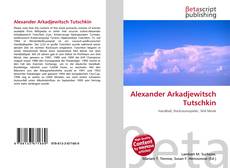Capa do livro de Alexander Arkadjewitsch Tutschkin 