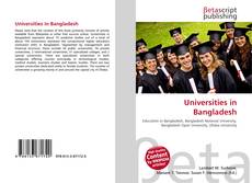 Bookcover of Universities in Bangladesh