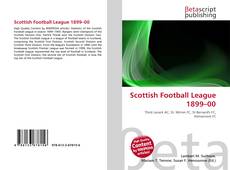 Обложка Scottish Football League 1899–00