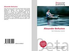 Capa do livro de Alexander Berkutow 