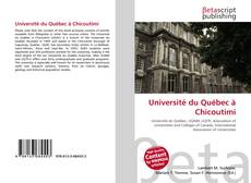 Couverture de Université du Québec à Chicoutimi