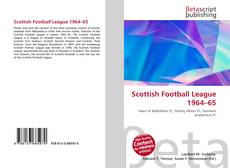 Buchcover von Scottish Football League 1964–65