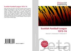 Buchcover von Scottish Football League 1973–74
