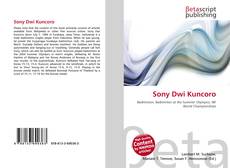 Buchcover von Sony Dwi Kuncoro