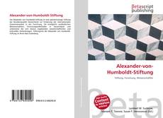 Bookcover of Alexander-von-Humboldt-Stiftung