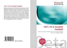 Buchcover von 1871–72 in Scottish Football