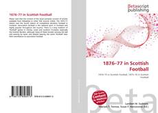 Buchcover von 1876–77 in Scottish Football