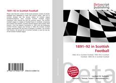 Bookcover of 1891–92 in Scottish Football