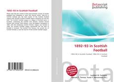 Bookcover of 1892–93 in Scottish Football